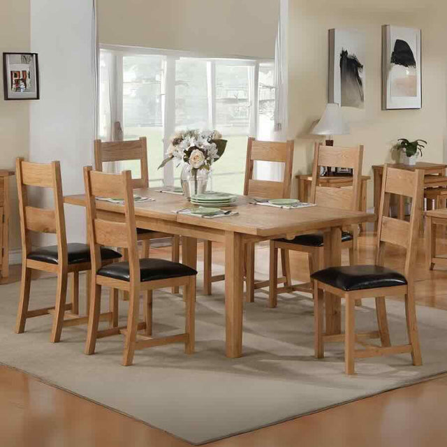 Rustic-Solid-Oak-Dining-Chair-With-Wood-Frame-_-Black-Faux-Leather-Seat-Cushion-Set-of-2