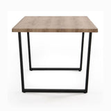 Rustic-rectangular-wooden-dining-table-with-black-metal-frame-and-natural-oak-tabletop-160cm