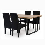 Rustic-rectangular-wooden-dining-table-with-black-metal-frame-and-natural-oak-tabletop-160cm