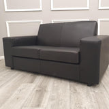 Simple-2-Seater-Grey-Faux-Leather-Armed-Sofa-150cm