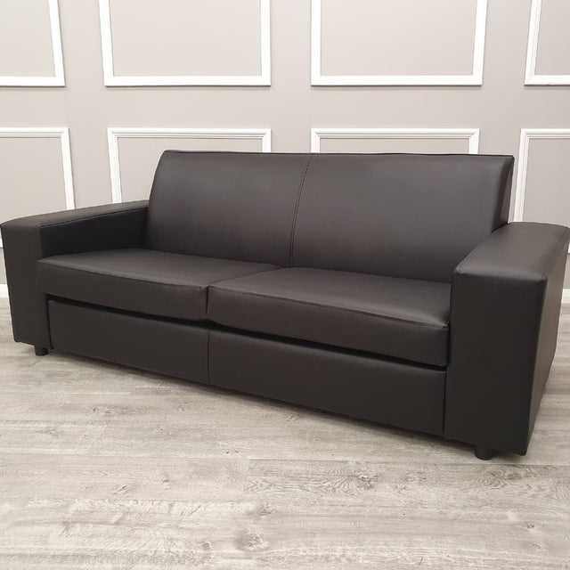 Simple-3-Seater-Grey-Faux-Leather-Armed-Sofa-190cm