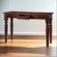 Traditional-Dark-Mango-Wood-Console-Table-With-Drawer-120cm