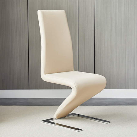 Ultra-Modern-Cream-Faux-Leather-Cantilever-Dining-Chairs-With-Metal-Base-Set-of-2