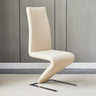 Ultra-Modern-Cream-Faux-Leather-Cantilever-Dining-Chairs-With-Metal-Base-Set-of-2