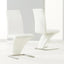 Ultra-Modern-White-Faux-Leather-Cantilever-Dining-Chairs-With-Metal-Base-Set-of-2