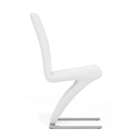 Ultra-Modern-White-Faux-Leather-Cantilever-Dining-Chairs-With-Metal-Base-Set-of-2