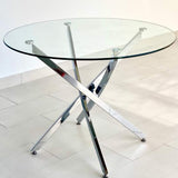 industrial-round-tempered-glass-dining-table-with-chrome-metal-legs-120cm