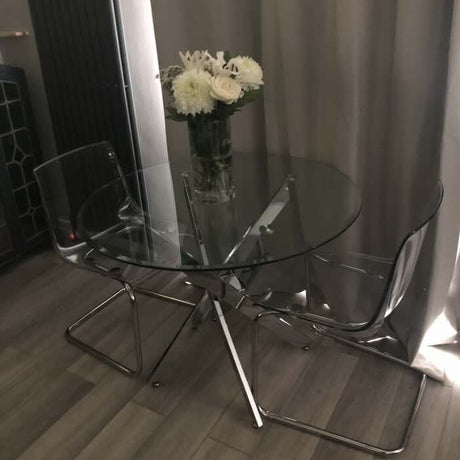 industrial-round-tempered-glass-dining-table-with-chrome-metal-legs-120cm