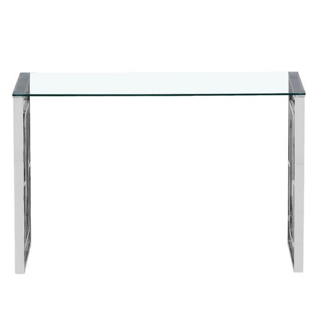 industrial-tempered-glass-hallway-console-table-with-chrome-metal-legs