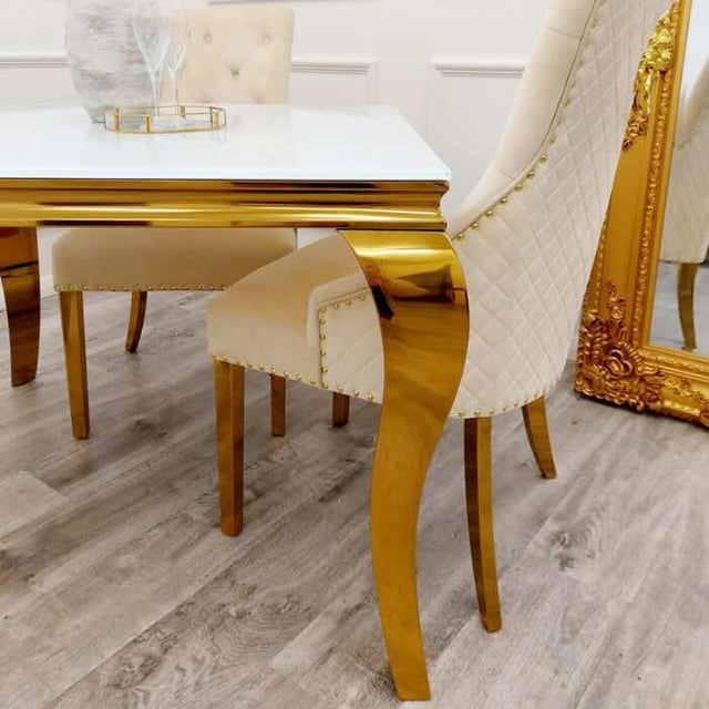 luxury-100cm-square-glass-dining-table-with-gold-legs-and-luxury-velvet-gold-dining-chairs-with-lion-knocker-4-seater-kitchen-table-set