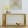 luxury-clear-tempered-glass-hallway-console-table-with-gold-stainless-steel-base-and-double-shelve