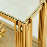 luxury-clear-tempered-glass-hallway-console-table-with-gold-stainless-steel-base-and-double-shelve