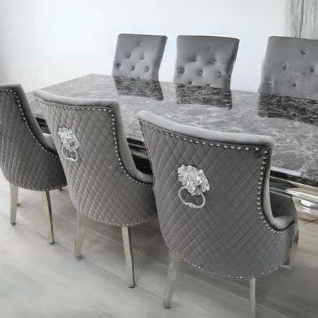 modern-4-8-Seater-black-marble-dining-table-rectangular-marble-top-stainless-steel-curved-legs