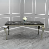 modern-4-8-Seater-black-marble-dining-table-rectangular-marble-top-stainless-steel-curved-legs