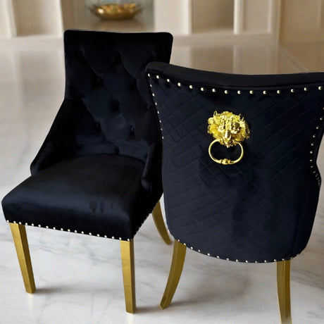 luxury-100cm-square-tempered-glass-dining-table-with-gold-legs-and-luxury-velvet-gold-dining-chairs-with-lion-knocker-dining-table-set-for-4