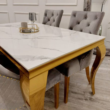 luxury-rectangular-white-marble-dining-table-with-gold-legs-and-luxury-velvet-gold-dining-chairs-with-lion-knocker-kitchen-table-set-for-4-to-8