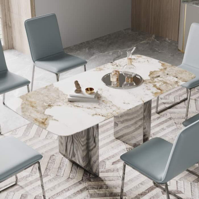 luxury-white-marble-dining-table-with-chrome-stainless-steel-base-200cm