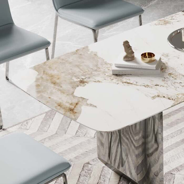 luxury-white-marble-dining-table-with-chrome-stainless-steel-base-200cm