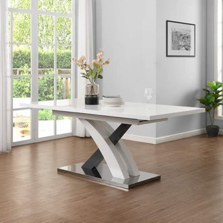 mdoern-white-high-gloss-extending-dining-table-with-cross-base-and-rectangular-top-200cm