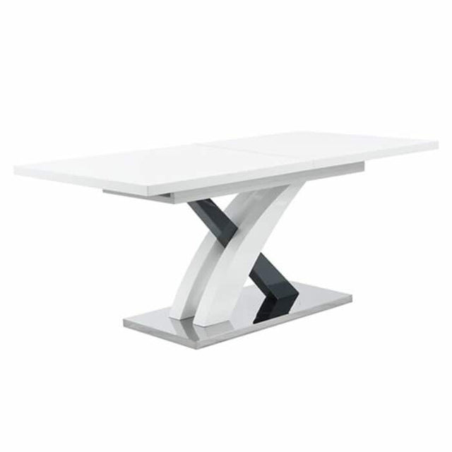 mdoern-white-high-gloss-extending-dining-table-with-cross-base-and-rectangular-top-200cm