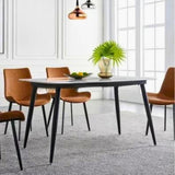 minimalist-140cm-rectangular-marble-dining-table-and-orange-leather-dining-chairs-modern-kitchen-table-set-for-6