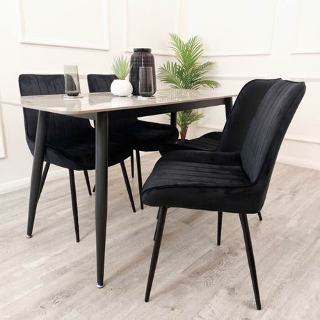 minimalist-140cm-rectangular-marble-dining-table-and-velvet-dining-chairs-modern-dining-table-set-for-6