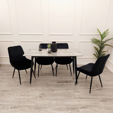 minimalist-140cm-rectangular-marble-dining-table-and-velvet-dining-chairs-modern-dining-table-set-for-6