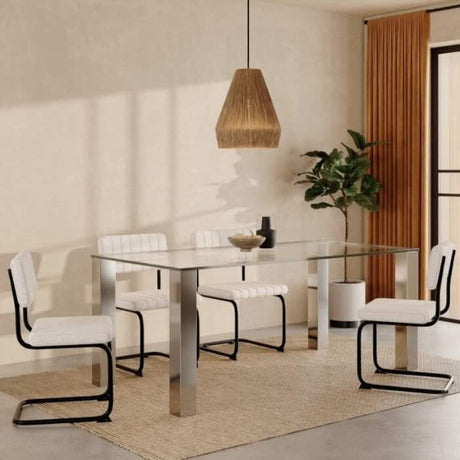 minimalist-rectangular-tempered-glass-dining-table-with-chrome-stainless-steel-legs-160cm