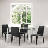 minimalist-rectangular-tempered-glass-dining-table-with-chrome-stainless-steel-legs-160cm