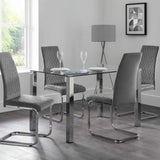 minimalist-rectangular-tempered-glass-dining-table-with-chrome-stainless-steel-legs-160cm