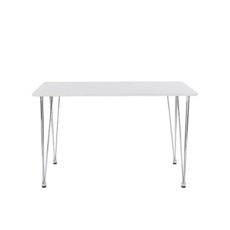 minimalist-rectangular-white-high-gloss-dining-table-with-chrome-metal-legs-120cm