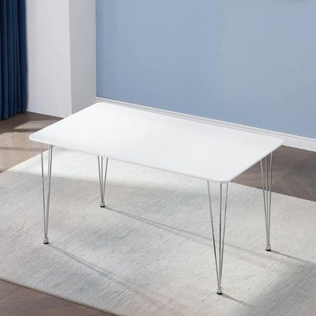 minimalist-rectangular-white-high-gloss-dining-table-with-chrome-metal-legs-120cm