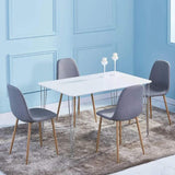 minimalist-rectangular-white-high-gloss-dining-table-with-chrome-metal-legs-120cm