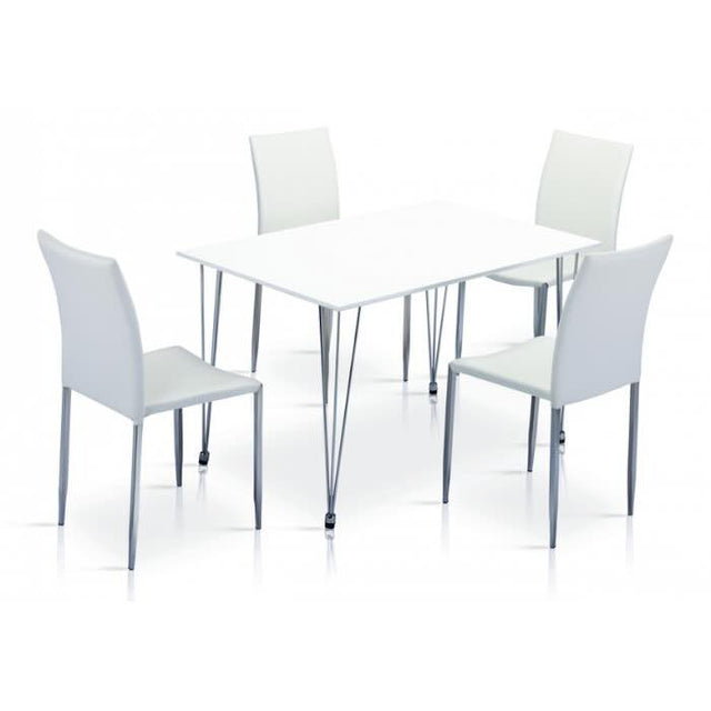 minimalist-rectangular-white-high-gloss-dining-table-with-chrome-metal-legs-120cm