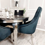 modern-130cm-round-black-marble-dining-table-and-black-velvet-dining-chairs-with-knocker-back-dining-table-set-for-4