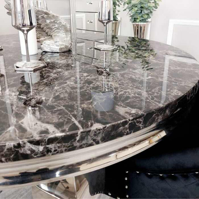 modern-130cm-round-black-marble-dining-table-and-black-velvet-dining-chairs-with-knocker-back-dining-table-set-for-4