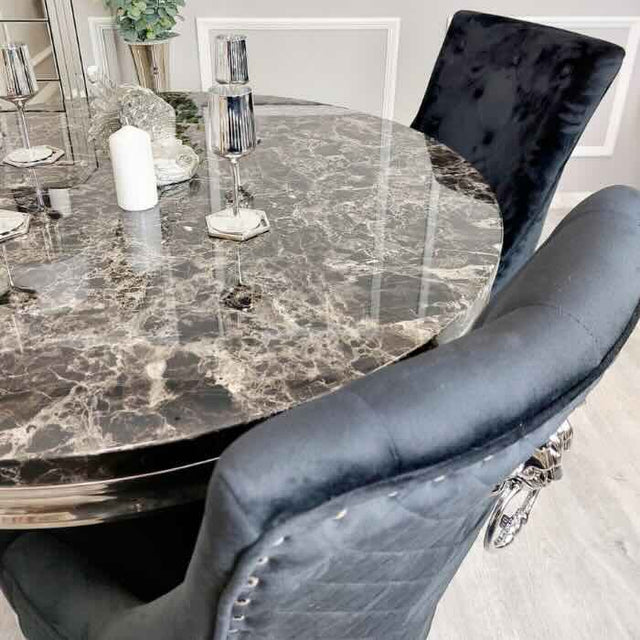 modern-130cm-round-black-marble-dining-table-and-black-velvet-dining-chairs-with-knocker-back-dining-table-set-for-4