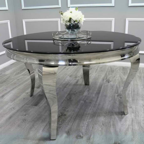 modern-130cm-round-glass-dining-table-and-luxury-high-back-velvet-dining-chairs-with-lion-knocker-dining-table-set-for-4