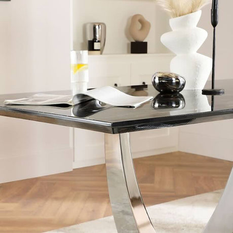 modern-160cm-rectangular-black-ceramic-dining-table-and-modern-dining-chairs-modern-dining-table-set-for-6