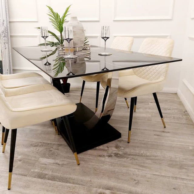 modern-160cm-rectangular-black-ceramic-dining-table-and-modern-dining-chairs-modern-dining-table-set-for-6