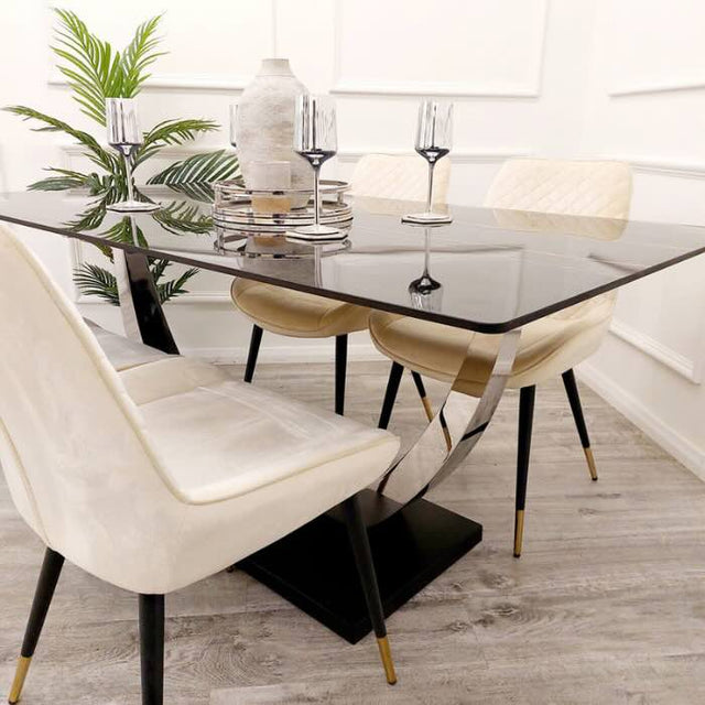 modern-160cm-rectangular-black-ceramic-dining-table-and-modern-dining-chairs-modern-dining-table-set-for-6