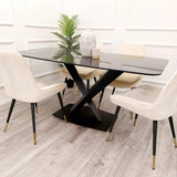 modern-160cm-rectangular-black-sintered-stone-dining-table-and-modern-dining-chairs-dining-table-set-for-6