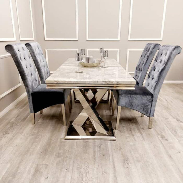 modern-180cm-rectangular-grey-marble-dining-table-with-modern-dining-chairs-6-to-8-seater-dining-table-set