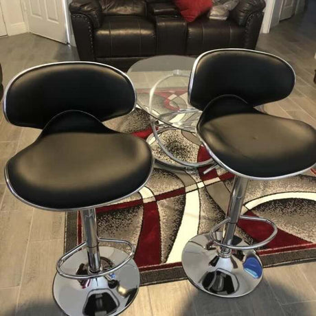 modern-adjustable-and-swivel-black-leather-bar-stool-with-footrest-and-chrome-metal-base