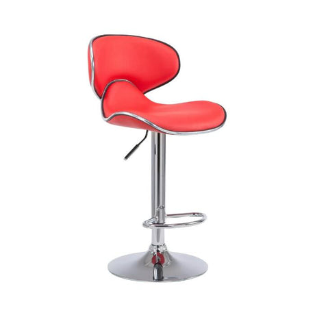 modern-adjustable-and-swivel-red-leather-bar-stool-with-footrest-and-chrome-metal-base