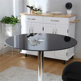 modern-black-round-glass-dining-table-90cm-with-chrome-metal-base