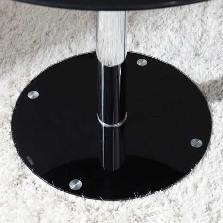 modern-black-round-glass-dining-table-90cm-with-chrome-metal-base