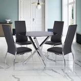 modern-black-round-glass-dining-table-with-chrome-metal-legs-90cm