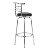 Modern-Chrome-Bar-Stool-With-Black-Leather-Seat-And-Chrome-Metal-Frame