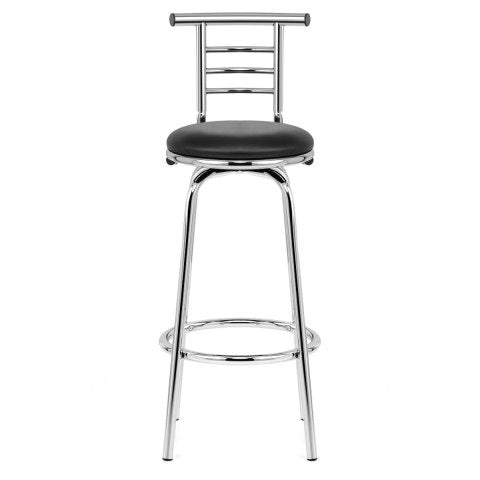 Modern-Chrome-Bar-Stool-With-Black-Leather-Seat-And-Chrome-Metal-Frame